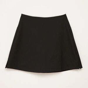 girlfriend collective Black Skort
